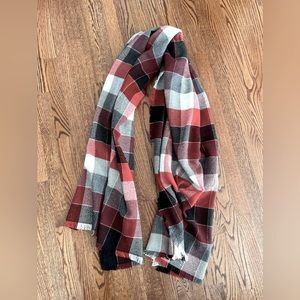Plaid Blanket Scarf